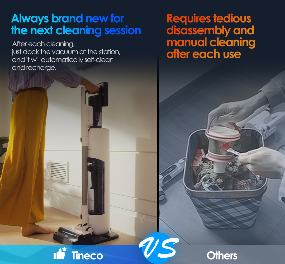 Tineco Pure ONE Station 5 Vacuum Cleaners
