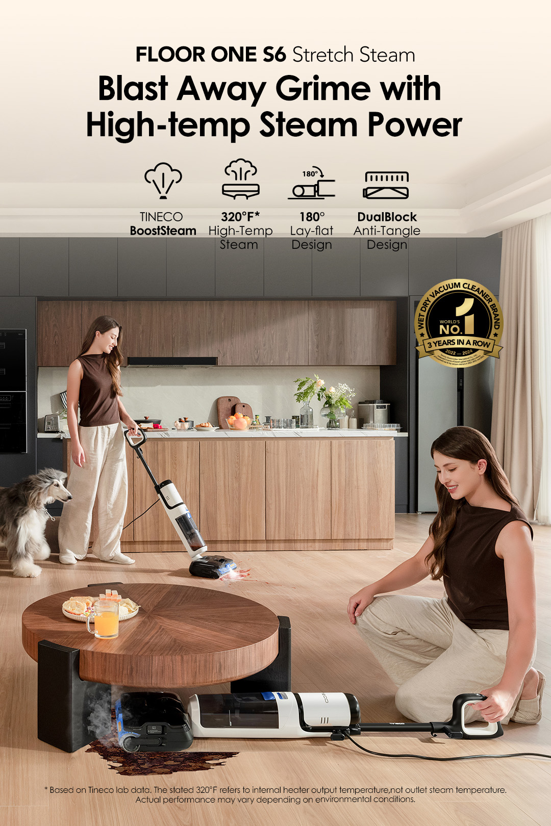 FLOOR ONE S6 STRETCH STEAM | Tineco