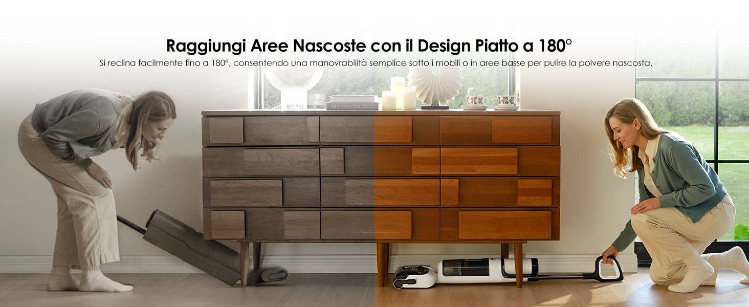 Reach Hidden Areas with 180° Lay-Flat Design

