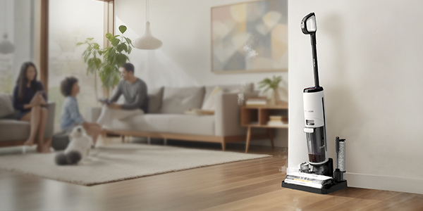 Tineco FLOOR ONE S7 Steam: Deep cleaning with 284°F steam.