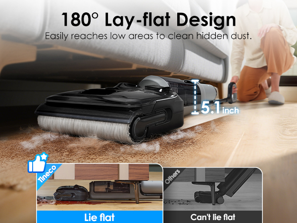 Tineco FLOOR ONE i5 Stretch Cordless Wet Dry Vacuum Cleaner