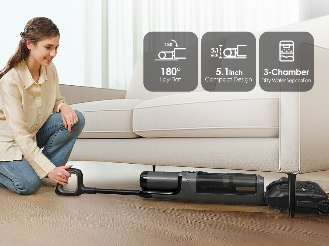 Tineco FLOOR ONE i6 Stretch Cordless Wet Dry Vacuum Cleaner