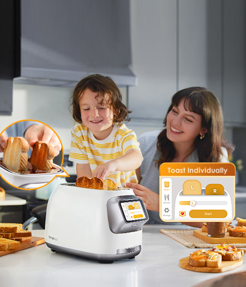 This smart toaster comes with a touch screen — and it's $100 off