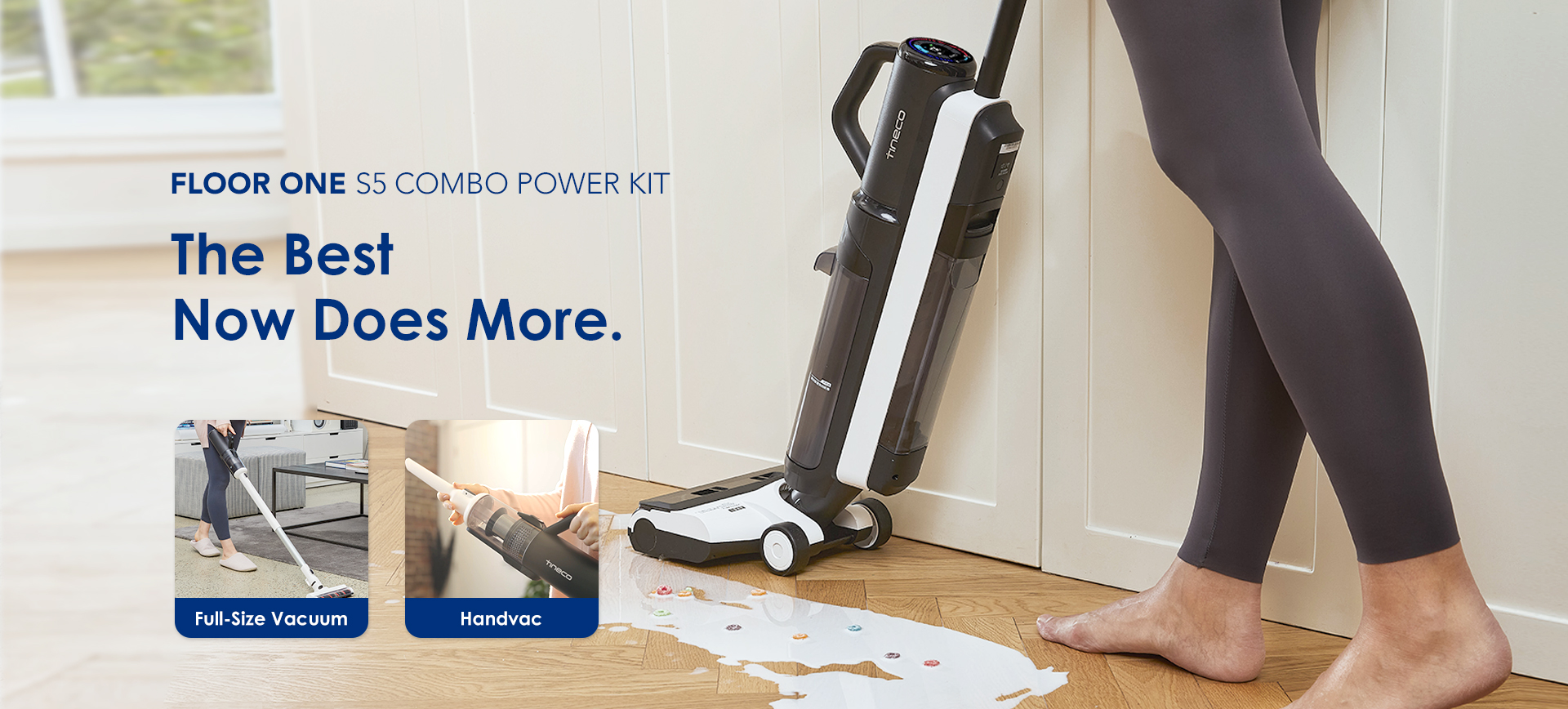 Make Cleaning Easier with the Tineco Floor ONE S5 Smart Vacuum Cleaner  Accessories Kit