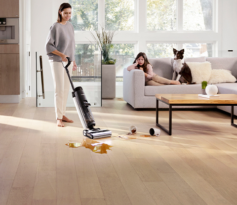 Tineco FLOOR ONE S7 Steam Smart Floor Washer: Deep cleaning with 284°F  steam.