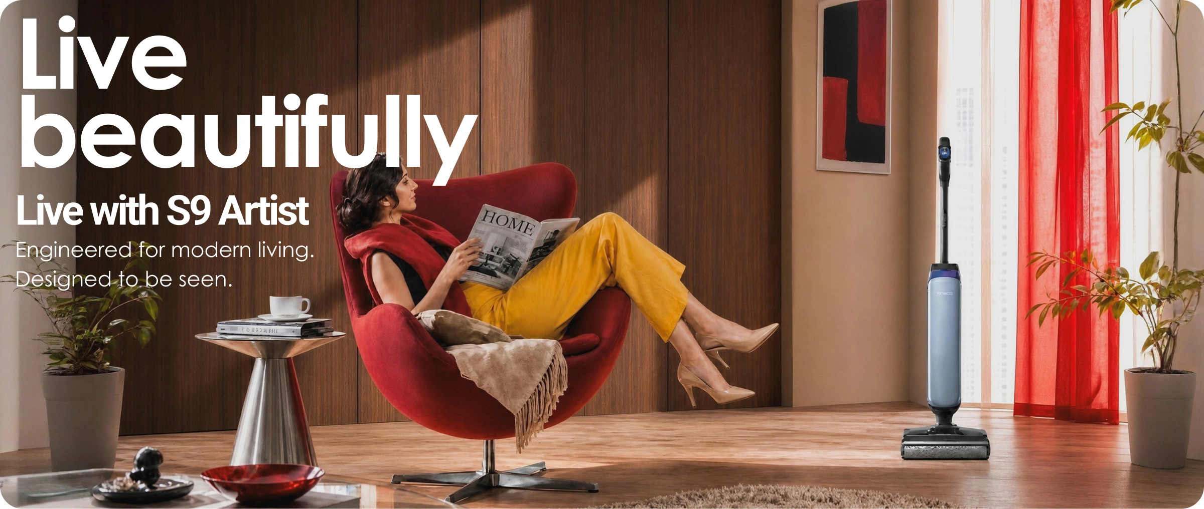 Live beautifully. Live with the S9 Aritist Pro.