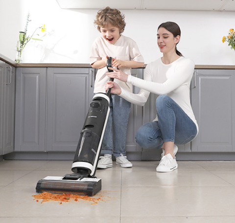 Tineco - Floor One S6 Extreme Pro – 3 in 1 Mop, Vacuum & Self Cleaning  Smart Floor Washer with iLoop Smart Sensor - Black