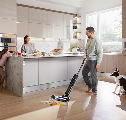 Tineco Floor ONE S7 PRO - Limpiador de piso inalámbrico inteligente,  aspiradora en seco y húmedo A11, aspiradora inalámbrica para mascotas,  ligera con