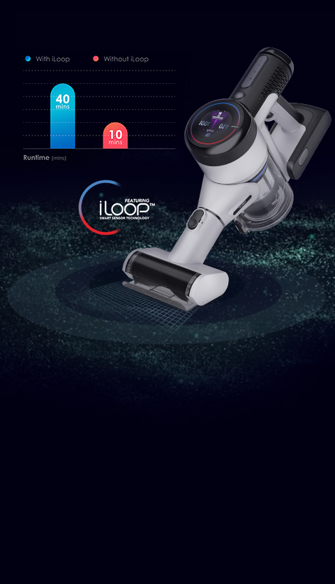 Smart Tineco Technology Vacuum iLoop™ S15 Tineco | US with PURE ONE Cordless PRO: Sensor