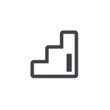 E. Multiple surfaces  (e.g. floors, furniture, stairs, upholstery)